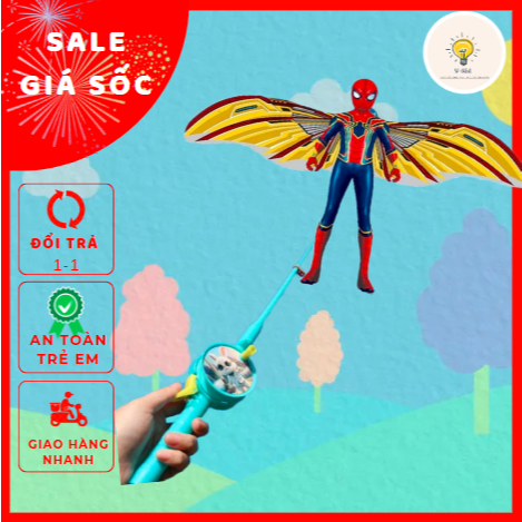 Đồ Chơi Diều Cần Câu 3D Mini Cho Bé – Họa Tiết Hoạt Hình Dễ Thương, Thỏa Sức Vui Chơi ( 35cm )