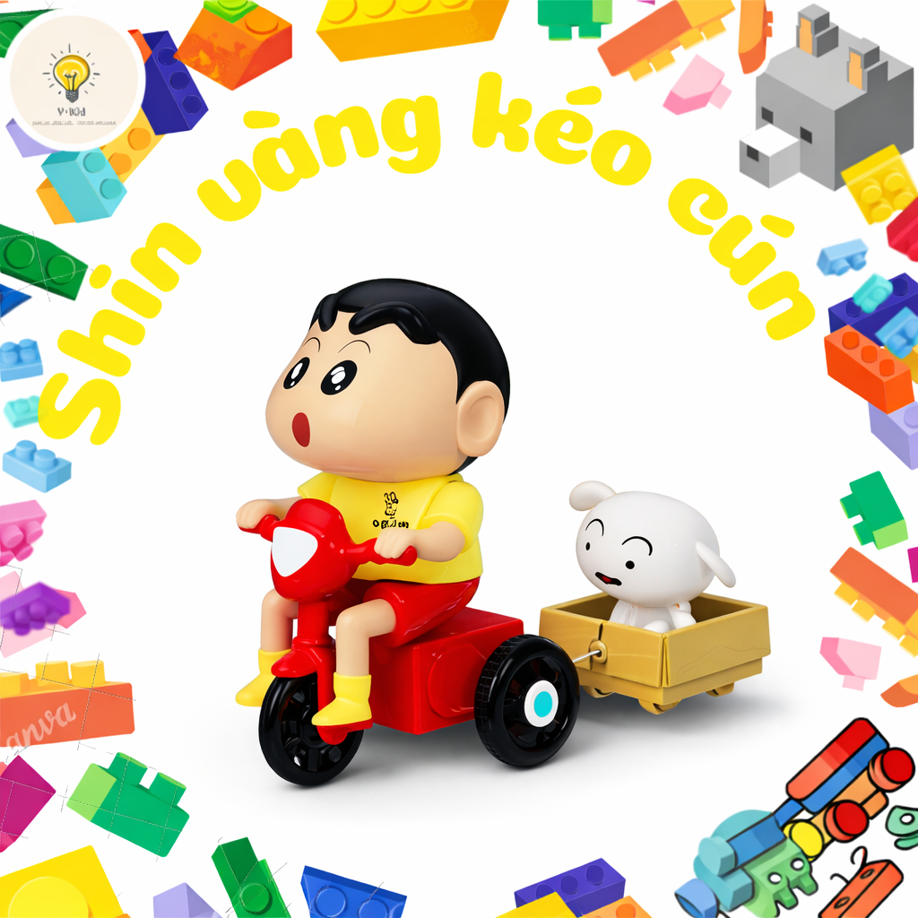 Shin vàng kéo cún